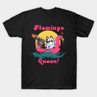 flamingo queen T-Shirt